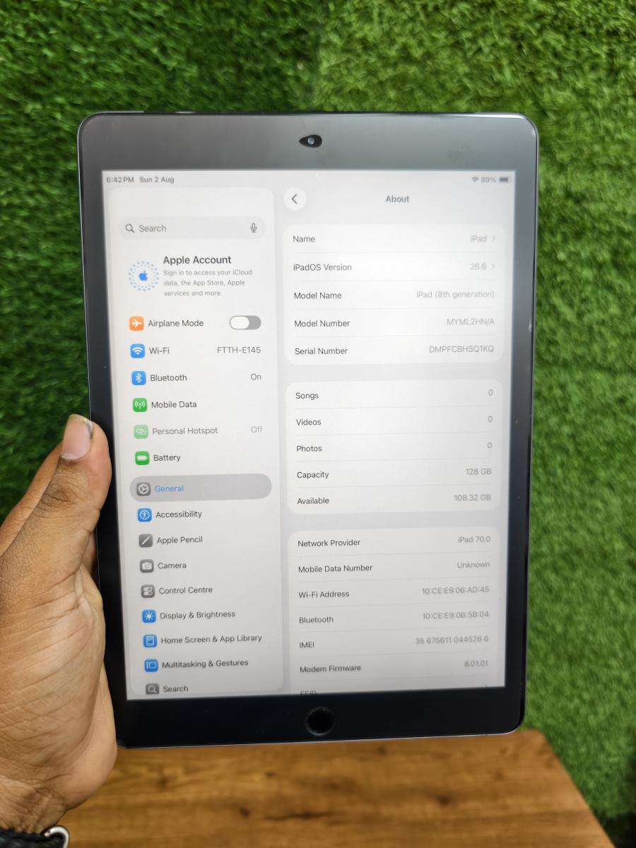 iPad 8gen